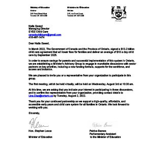 CWELCC Advisory Board