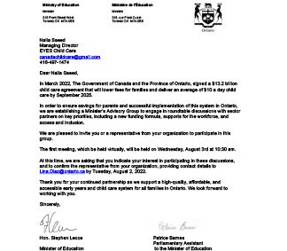 CWELCC Advisory Board